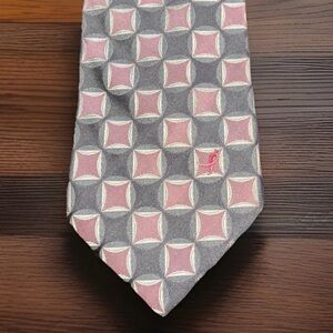 Knots 4 Hope 🎀 Pink Ribbon Tie Susan G  Komen 62x3.75 Gray Pink Breast Cancer
